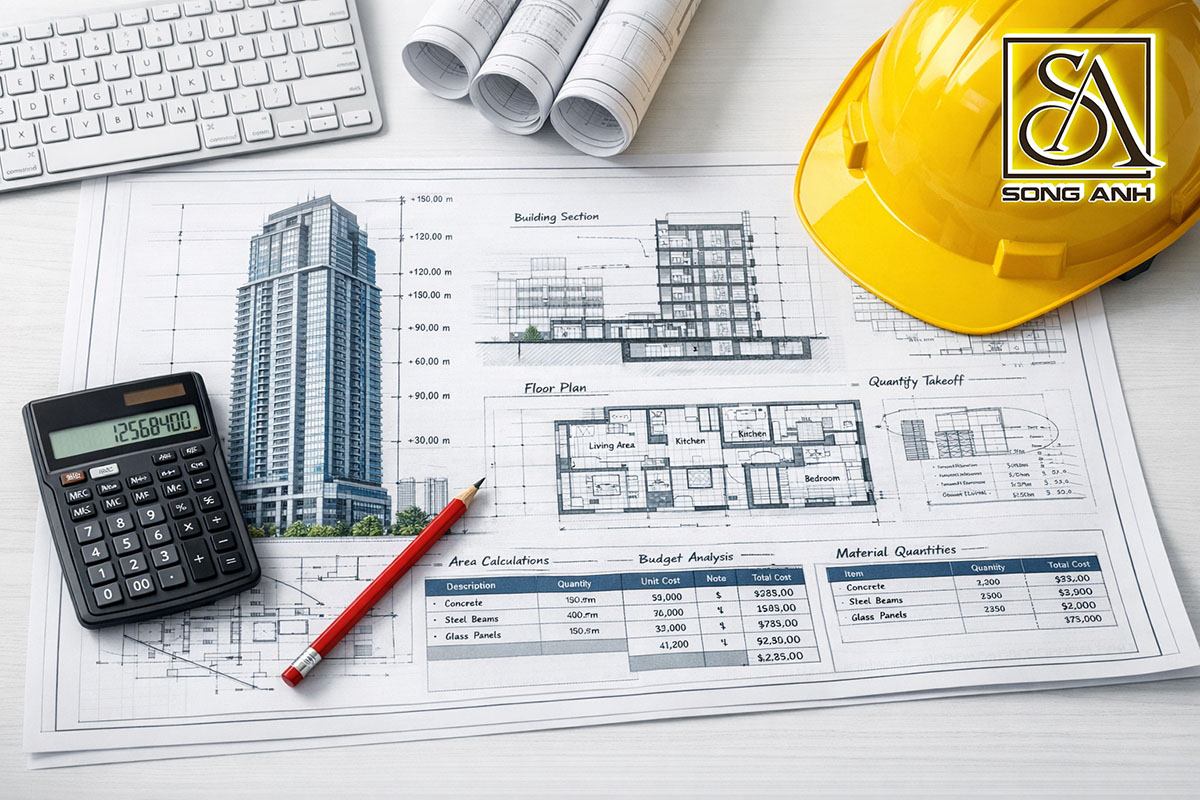 Bóc tách khối lượng